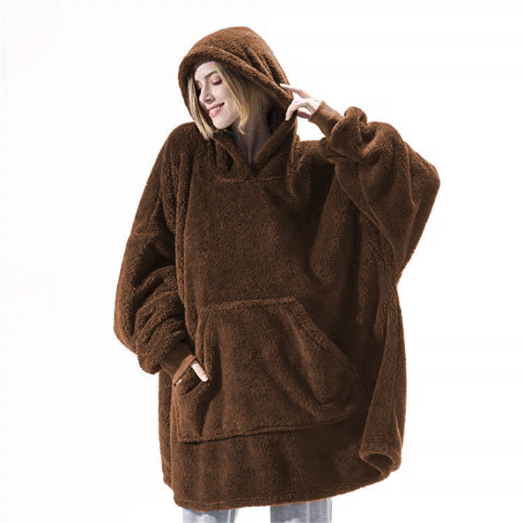 Hoodie oversize Ultra Chaud & Confort Cocooning - Doublé en Velours