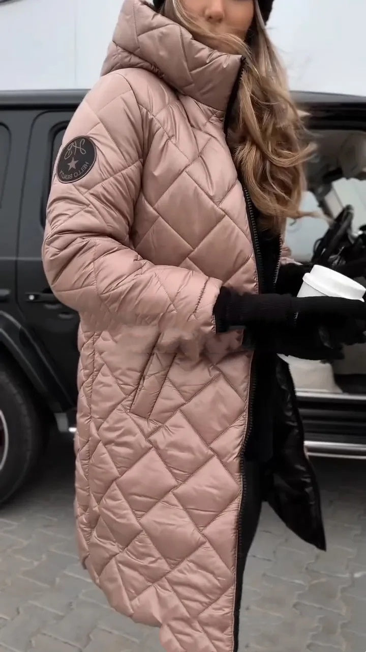 Veste Courte Matelassée Femme à Capuche – Élégance & Confort Moderne